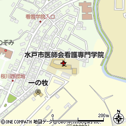 茨城県水戸市河和田町107周辺の地図