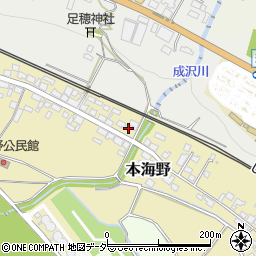長野県東御市本海野167周辺の地図