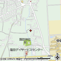 長野県上田市中野121-1周辺の地図