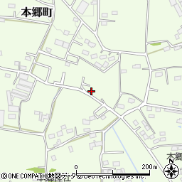 群馬県高崎市本郷町1528周辺の地図