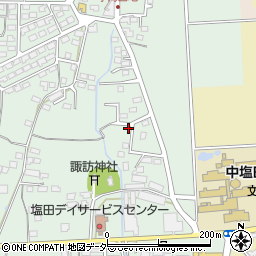 長野県上田市中野118-3周辺の地図