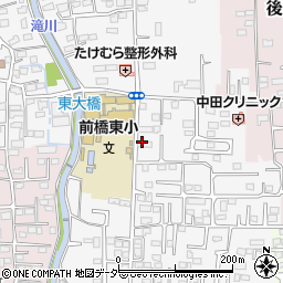 群馬県前橋市箱田町1047周辺の地図