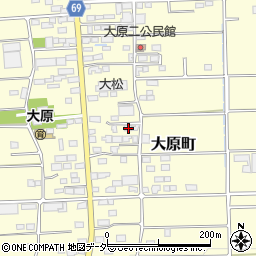 群馬県太田市大原町985-3周辺の地図