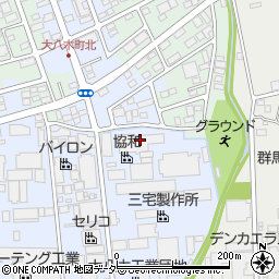 協和高崎第二工場周辺の地図