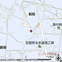 長野県安曇野市穂高有明新屋1130周辺の地図