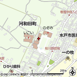 茨城県水戸市河和田町123周辺の地図