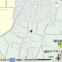 長野県上田市中野713-1周辺の地図