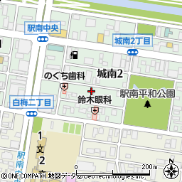 中村屋駅南店周辺の地図