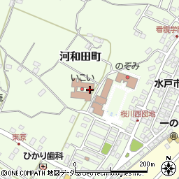 茨城県水戸市河和田町655周辺の地図