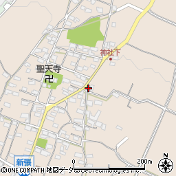 長野県東御市新張293-3周辺の地図