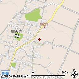 長野県東御市新張293周辺の地図