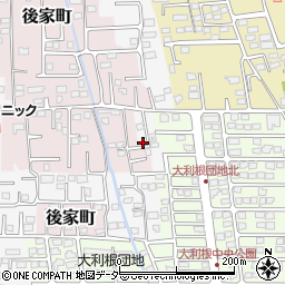 群馬県前橋市箱田町762-7周辺の地図