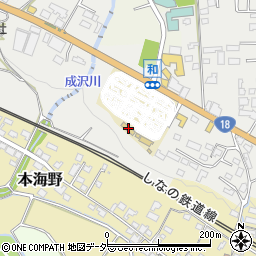 長野県東御市和1507周辺の地図