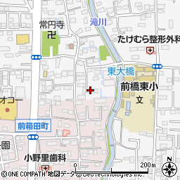 群馬県前橋市箱田町1646周辺の地図