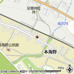長野県東御市本海野154周辺の地図