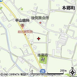 群馬県高崎市本郷町1405周辺の地図