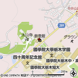 栃木県栃木市平井町717周辺の地図