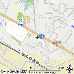 ファミリーマート東御和店周辺の地図