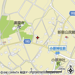 茨城県笠間市小原2259周辺の地図