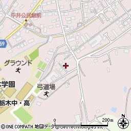 栃木県栃木市平井町333周辺の地図