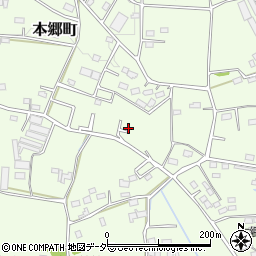群馬県高崎市本郷町1523周辺の地図