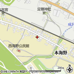 長野県東御市本海野256周辺の地図