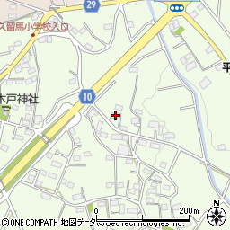 群馬県高崎市本郷町727-2周辺の地図