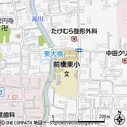 群馬県前橋市箱田町1452周辺の地図