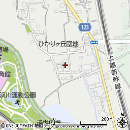 群馬県高崎市井出町455-13周辺の地図