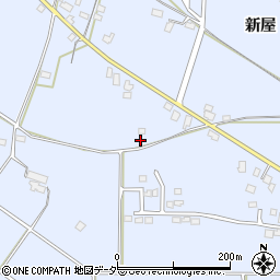 長野県安曇野市穂高有明新屋1538-21周辺の地図