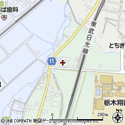 栃木乳業株式会社周辺の地図