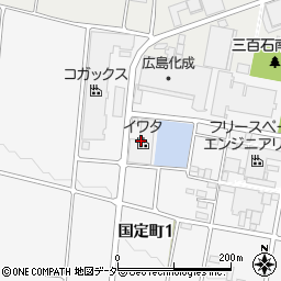 イワタ伊勢崎工場周辺の地図