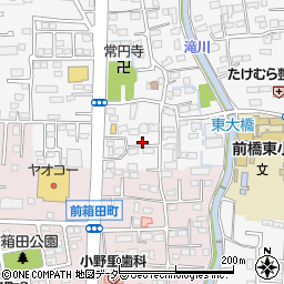 群馬県前橋市箱田町1651周辺の地図