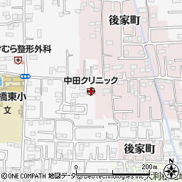 群馬県前橋市箱田町1039周辺の地図