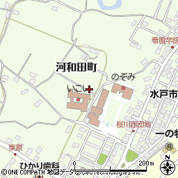 茨城県水戸市河和田町656周辺の地図