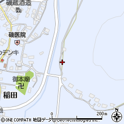 茨城県笠間市稲田2565周辺の地図