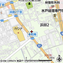 エルフ　浜田店周辺の地図