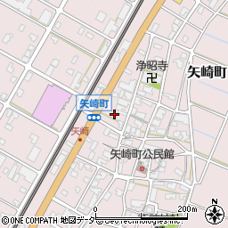 石川県小松市矢崎町ハ187周辺の地図