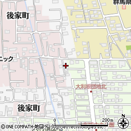 群馬県前橋市箱田町762-16周辺の地図