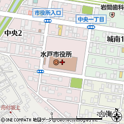 常陽銀行水戸市役所支店 ＡＴＭ周辺の地図