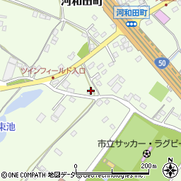 茨城県水戸市河和田町3543周辺の地図