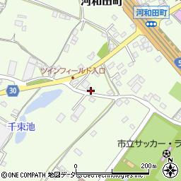 茨城県水戸市河和田町3434周辺の地図