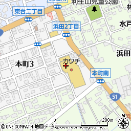 カワチ薬局　浜田店周辺の地図