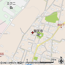 長野県東御市新張1114-8周辺の地図