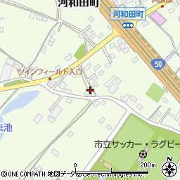 茨城県水戸市河和田町3435周辺の地図