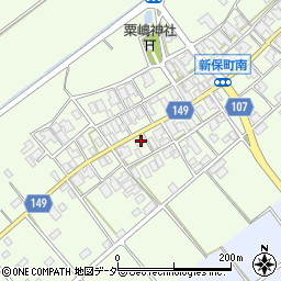 石川県加賀市新保町ル8-1周辺の地図