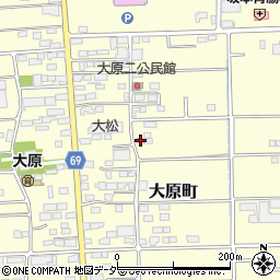 群馬県太田市大原町1005周辺の地図