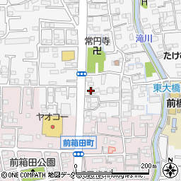 群馬県前橋市箱田町1655周辺の地図