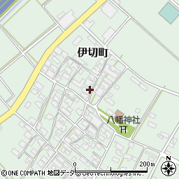石川県加賀市伊切町ヲ周辺の地図