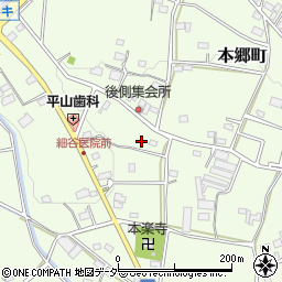 群馬県高崎市本郷町1419周辺の地図